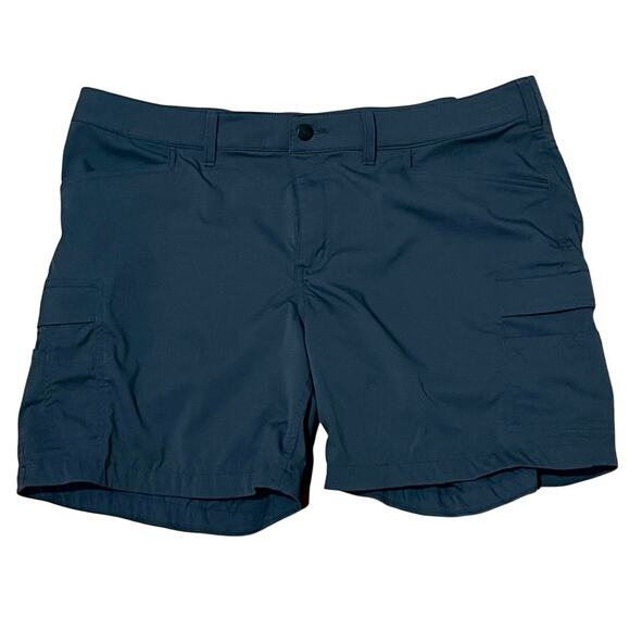 Women’s Carhartt Straight Fit Force Madden Cargo Shorts Gray Size 18 Regular - Picture 1 of 6